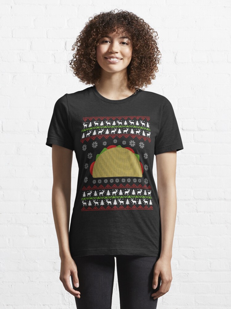 Taco ugly shop christmas sweater