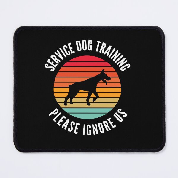 Item preview, Service Dog Training Ignore Pupper Lover Dobie Pinscher Rescue Dog designed and sold by DadJokeDescript.