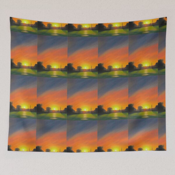 Item preview, ENGLISH VILLAGE SUNRISE designed and sold by sailorsam1805.