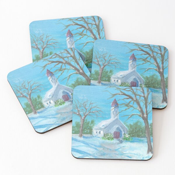 Item preview, Winter Chapel designed and sold by ReneeDixonArt.