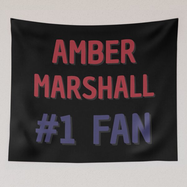 Item preview, Amber Marshall - #1 Fan designed and sold by Rybariuns.