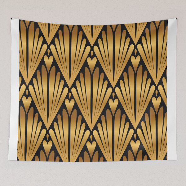 Item preview, LUXURY GOLD PATTERN HEARTS-SAGFABULOUS designed and sold by SagFabulous.