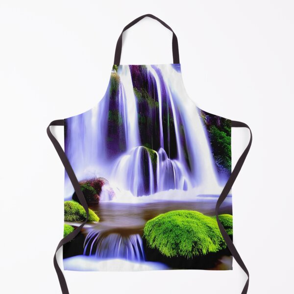 Item preview, Beautiful Waterfalls Wallpaper designed and sold by The Love Quill.