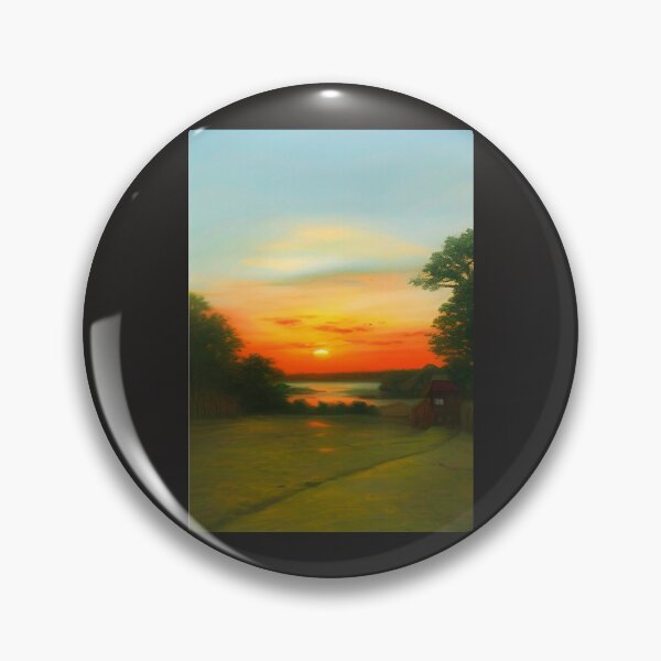 Item preview, DREAMY ENGLISH LAKE SUNSET  designed and sold by sailorsam1805.