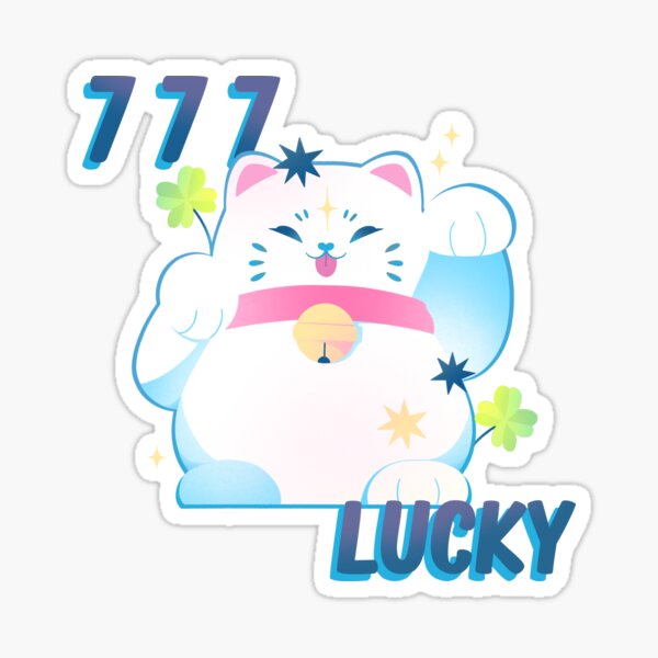 lucky cat Sticker