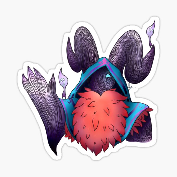 Meep Trio Sticker | Bard League of Legends Stickers | Snow Day | Astronaut  | Base Skin