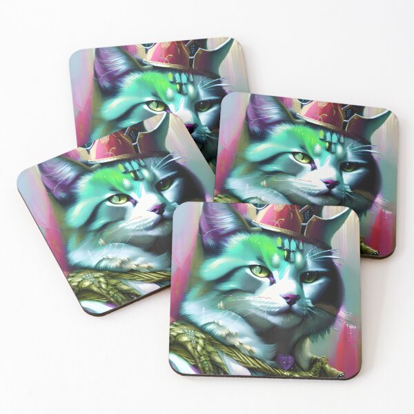 Item preview, Royal Cat - Modern digital art designed and sold by Ai-michiart.