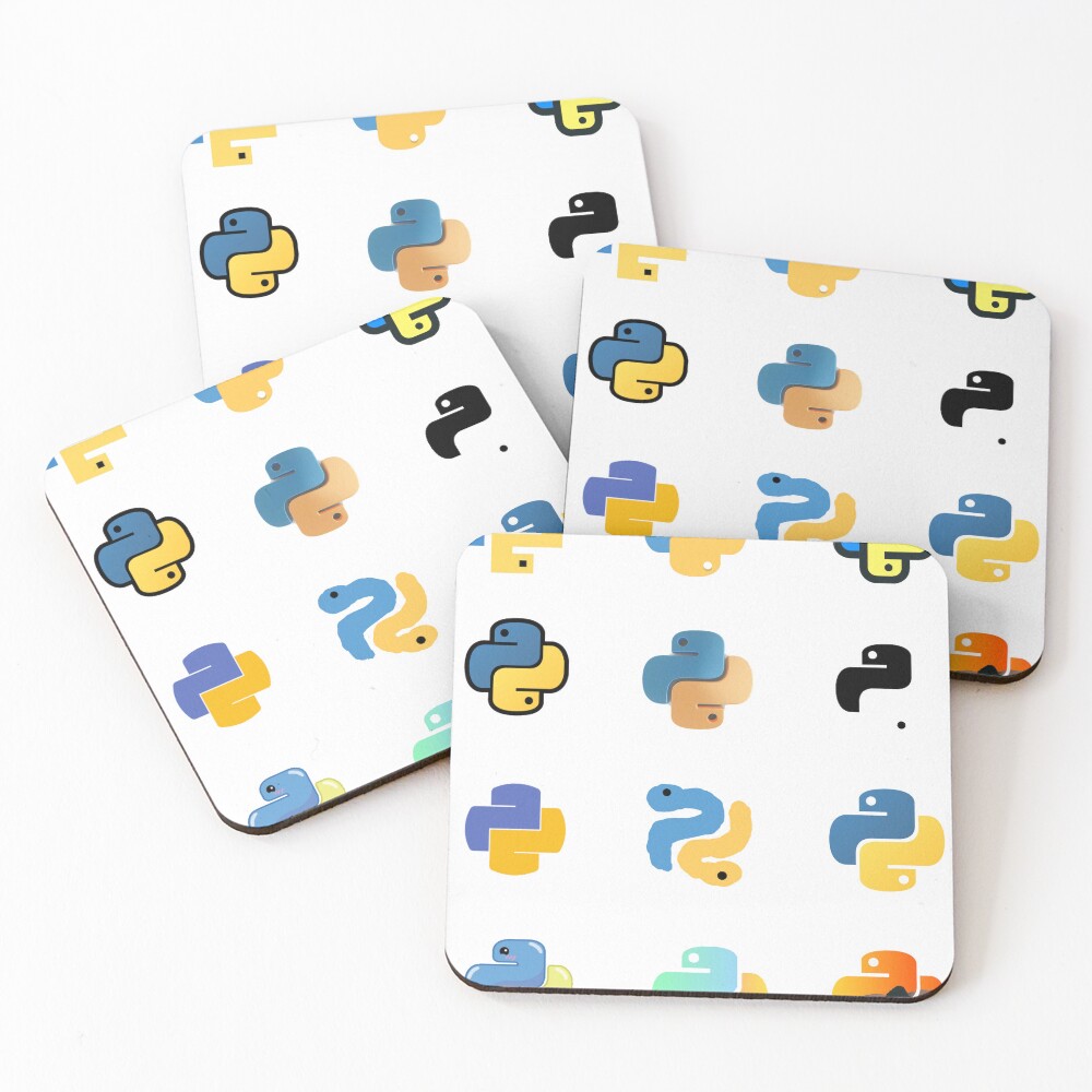Item preview, Coasters (Set of 4) designed and sold by monkfish-.