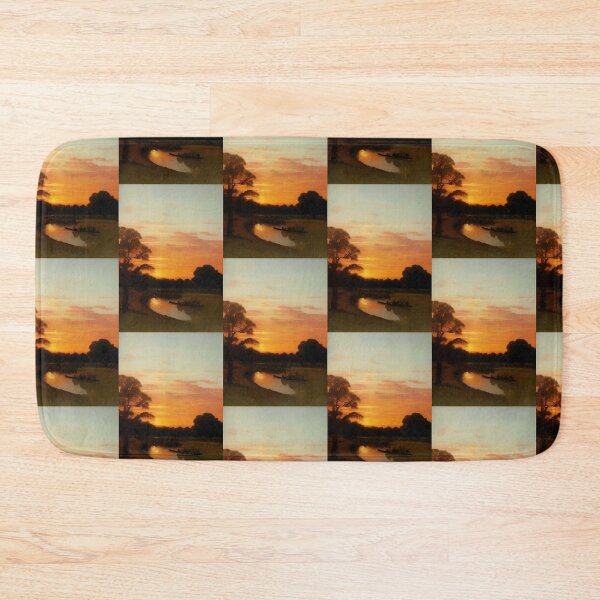 Item preview, ROWING HOME AT SUNSET ON THE RIVER DART ENGLAND designed and sold by sailorsam1805.