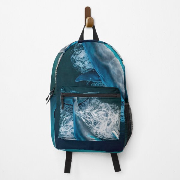 Item preview, True Love - Dolphin Couple Swimming in the Ocean designed and sold by westside310.