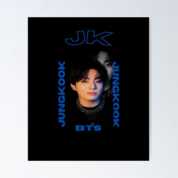 Artikel-Vorschau von BTS Jungkook – Minimalistisches Dunkelblau, designt und verkauft von niconics.