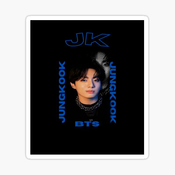 Artikel-Vorschau von BTS Jungkook – Minimalistisches Dunkelblau, designt und verkauft von niconics.