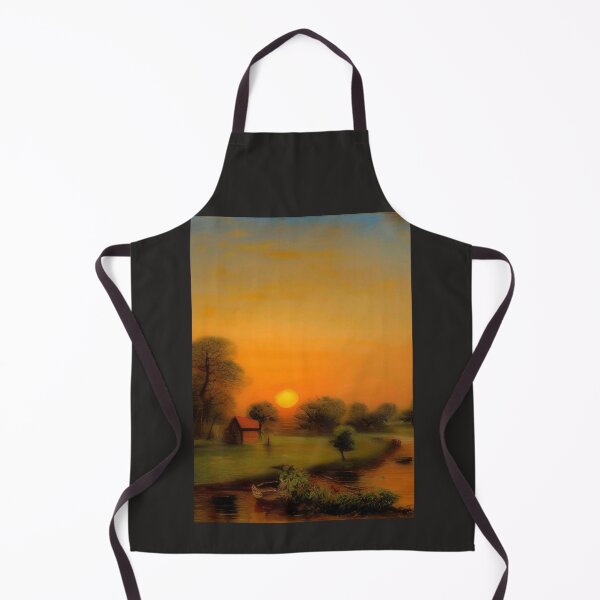 Item preview, FISHERMANS COTTAGE AT SUNSET ON THE RIVER DART ENGLAND designed and sold by sailorsam1805.