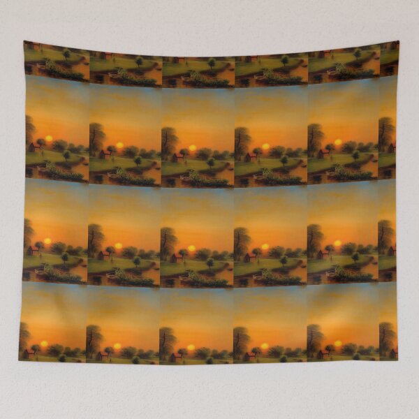 Item preview, FISHERMANS COTTAGE AT SUNSET ON THE RIVER DART ENGLAND designed and sold by sailorsam1805.