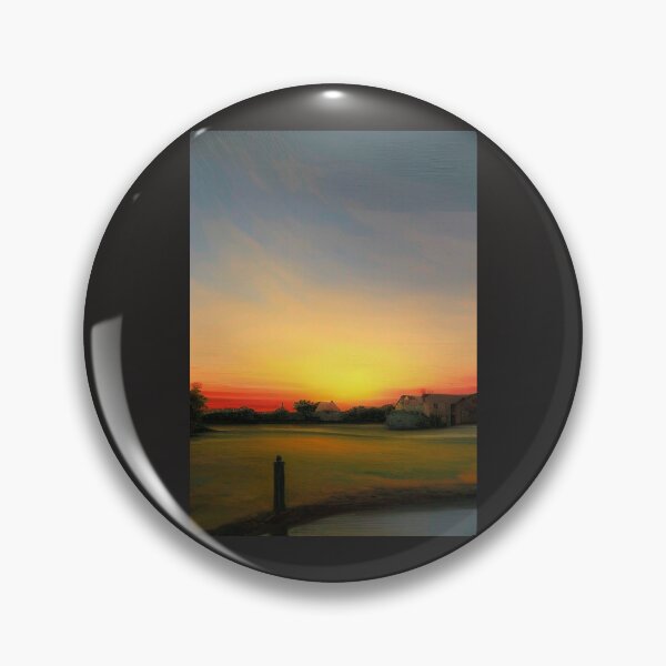 Item preview, BEAUTIFUL SUMMER SUNRISE OVER A FARM ON THE RIVER DART ENGLAND designed and sold by sailorsam1805.