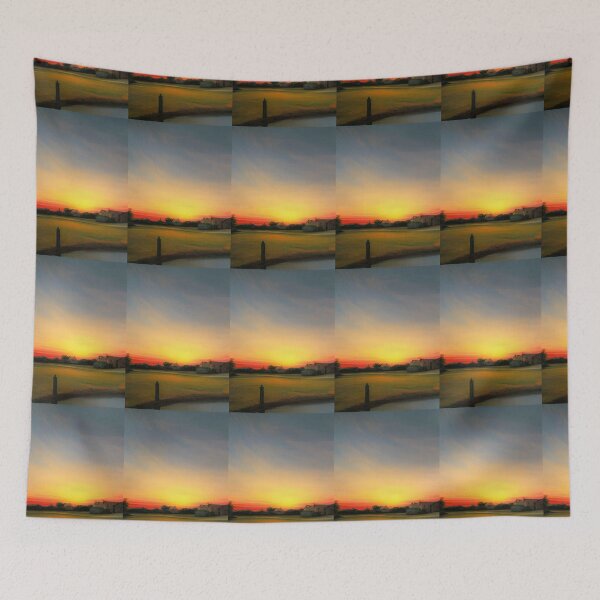 Item preview, BEAUTIFUL SUMMER SUNRISE OVER A FARM ON THE RIVER DART ENGLAND designed and sold by sailorsam1805.