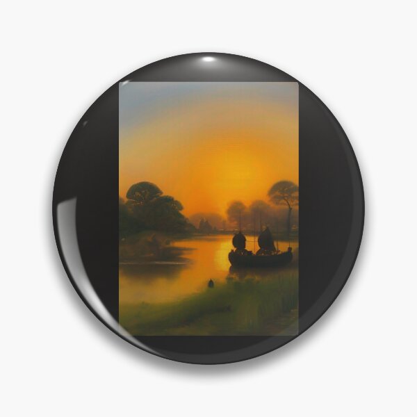 Item preview, SUMMER SUNSET OVER THE RIVER DERWENT ENGLAND designed and sold by sailorsam1805.