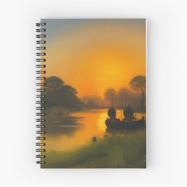 Item preview, SUMMER SUNSET OVER THE RIVER DERWENT ENGLAND designed and sold by sailorsam1805.