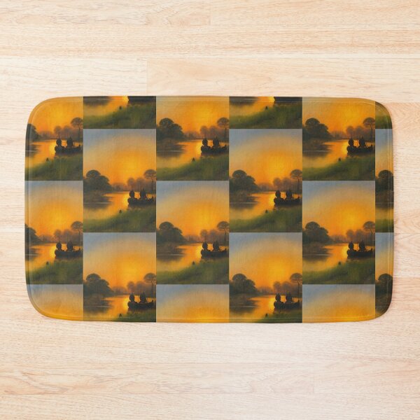 Item preview, SUMMER SUNSET OVER THE RIVER DERWENT ENGLAND designed and sold by sailorsam1805.