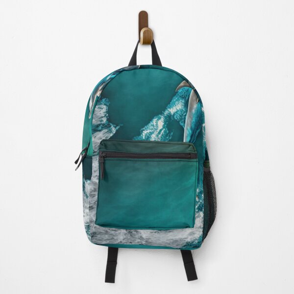 Item preview, True Love - Dolphin Couple Swimming in the Ocean designed and sold by westside310.