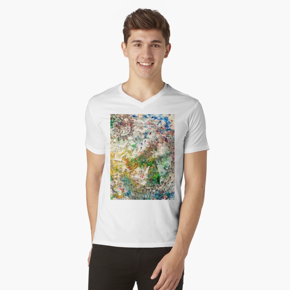 Item preview, V-Neck T-Shirt designed and sold by aremaarega.