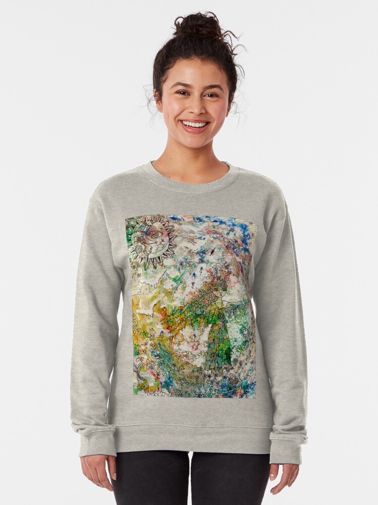 Alternate view of El Verano Y el ángel. Pullover Sweatshirt