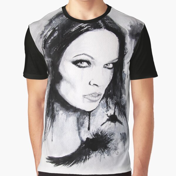 Tarja Turunen Portrait. Graphic T-Shirt