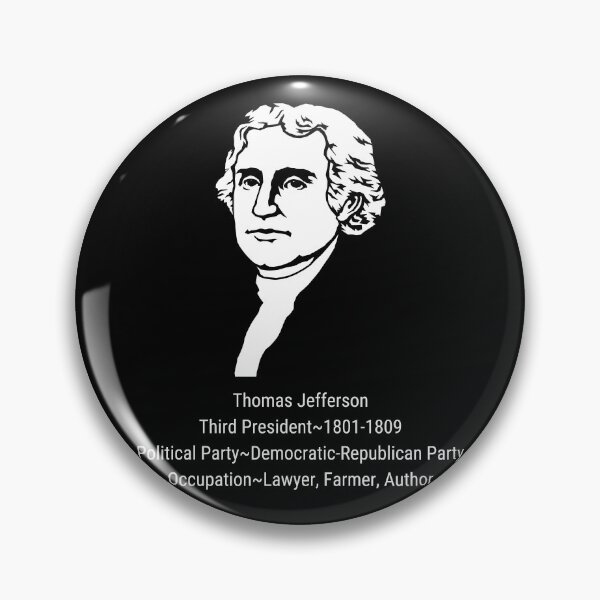 Item preview, THOMAS JEFFERSON THIRD PRESIDENT 1801-1809 designed and sold by PatriotQuotes.