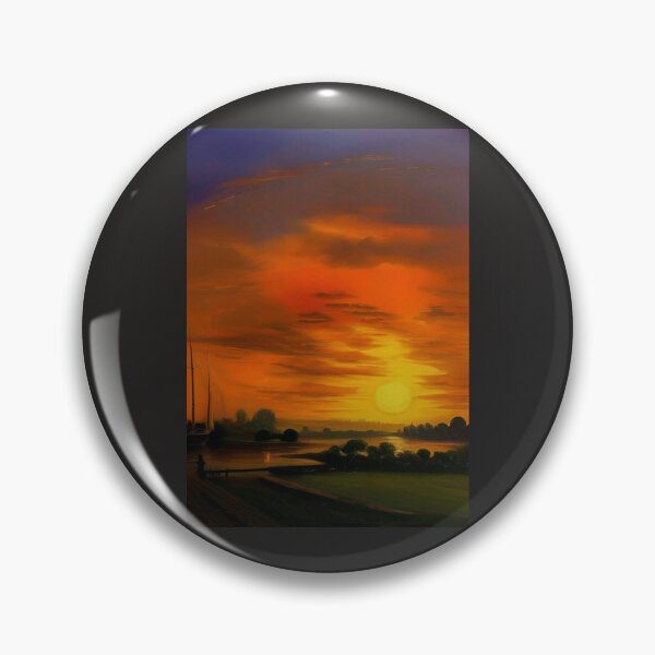 Item preview, SUNSET ON A BEND OF THE RIVER  designed and sold by sailorsam1805.