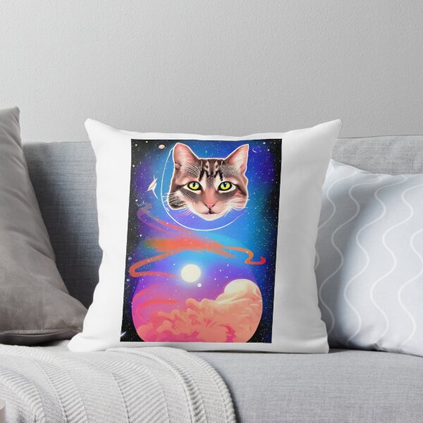 Item preview, Cats Are From Outer Space Design Artwork designed and sold by StickerBird.