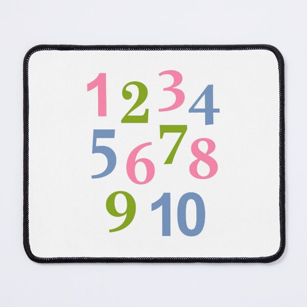 Item preview, Numbers! Pink, Green and Blue - For Young Children designed and sold by Kim Arnott.