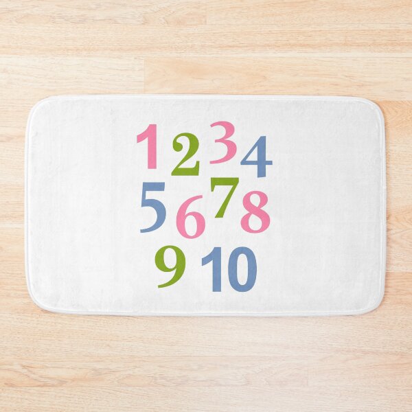Item preview, Numbers! Pink, Green and Blue - For Young Children designed and sold by Kim Arnott.