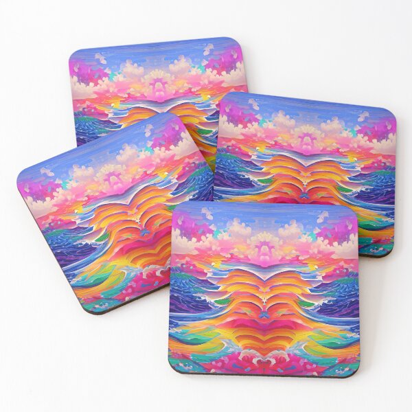Item preview, Psychedelic waves of colour  designed and sold by David-Howells.
