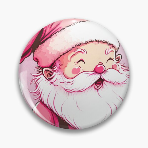 Item preview, Retro Vintage Pink Santa Claus designed and sold by cardinalhill.