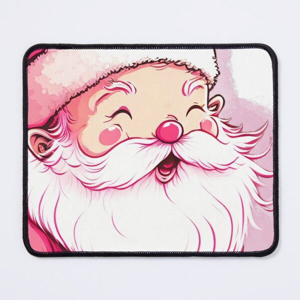 Item preview, Retro Vintage Pink Santa Claus designed and sold by cardinalhill.