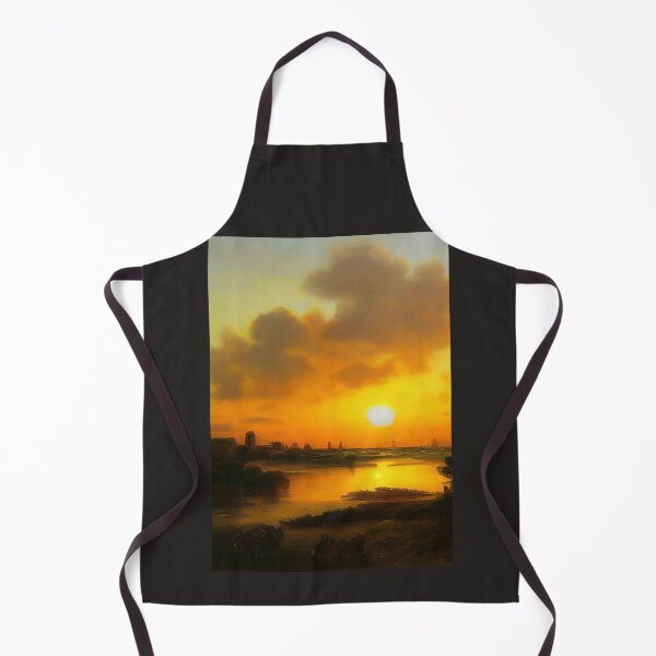 Item preview, SUNSET ON THE NORFOLK BROADS WITH WINDMILLS designed and sold by sailorsam1805.