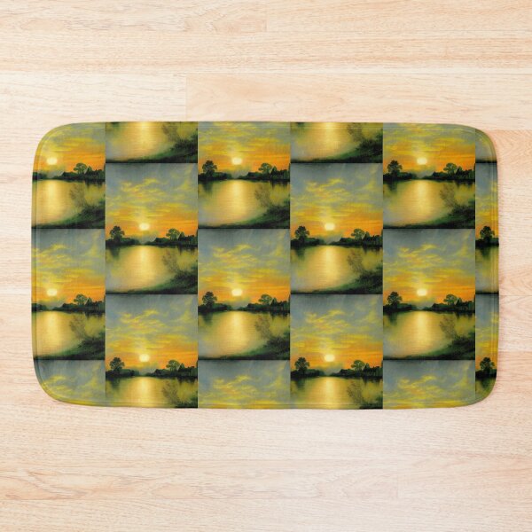Item preview, SUMMER SUNRISE OVER A YORKSHIRE VILLAGE  designed and sold by sailorsam1805.