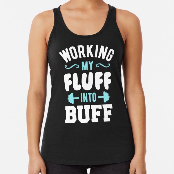 Buff Bunny Racerback Tank Tops