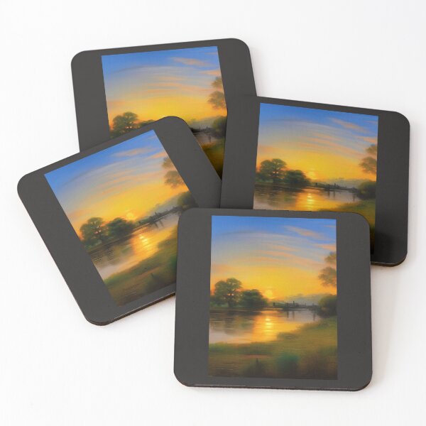 Item preview, SUMMER SUNRISE OVER A SCOTTISH LOCH designed and sold by sailorsam1805.