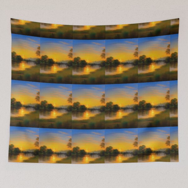 Item preview, SUMMER SUNRISE OVER A SCOTTISH LOCH designed and sold by sailorsam1805.