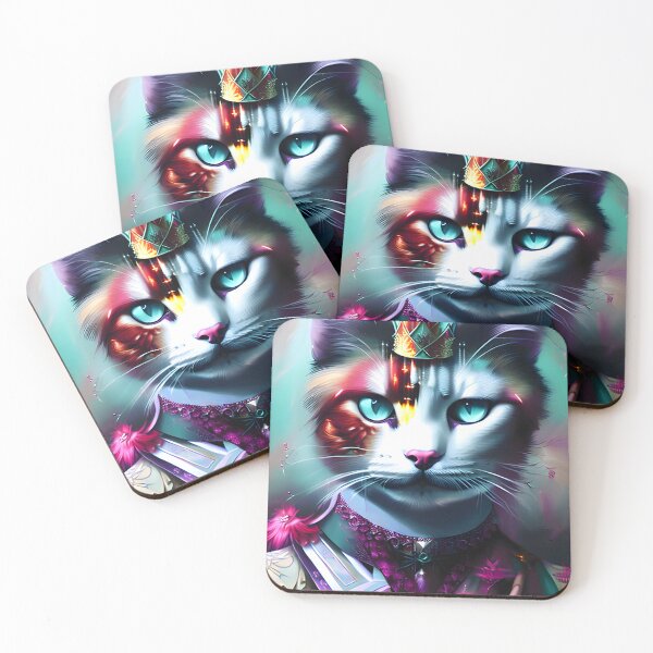 Item preview, Royal Cat - Modern digital art designed and sold by Ai-michiart.