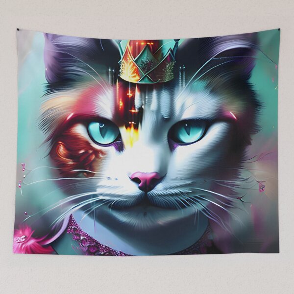 Item preview, Royal Cat - Modern digital art designed and sold by Ai-michiart.