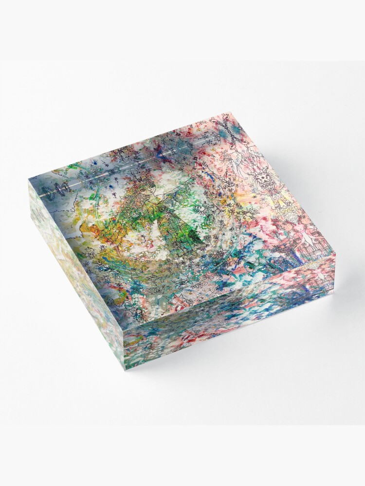 Alternate view of El Verano Y el ángel. Acrylic Block