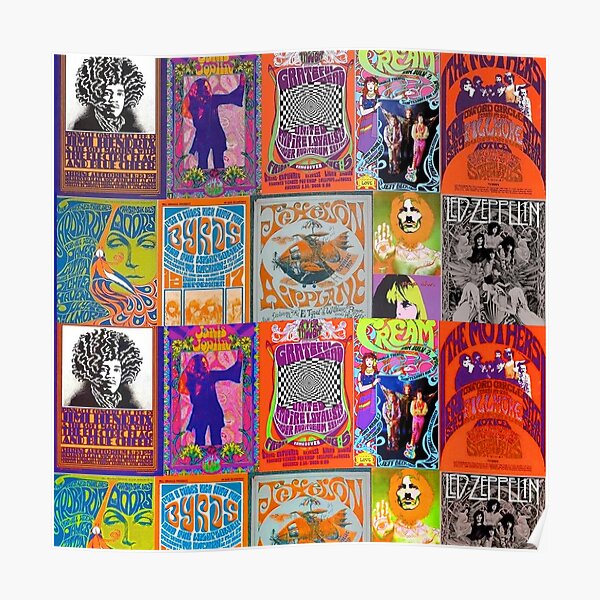 60s Psychedelic 70s Posters for Sale | Redbubble