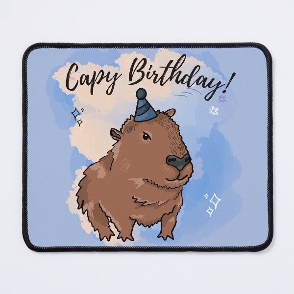 Item preview, Capy Birthday! designed and sold by RoserinArt.