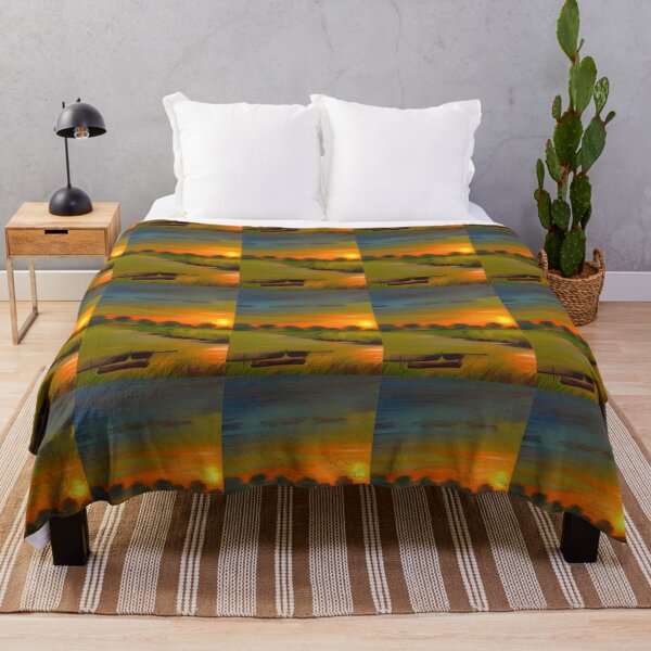 Item preview, WATERY SUNRISE OVER BOATING LAKE designed and sold by sailorsam1805.