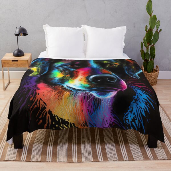 Item preview, Colorful dog designed and sold by MAV-Arts.