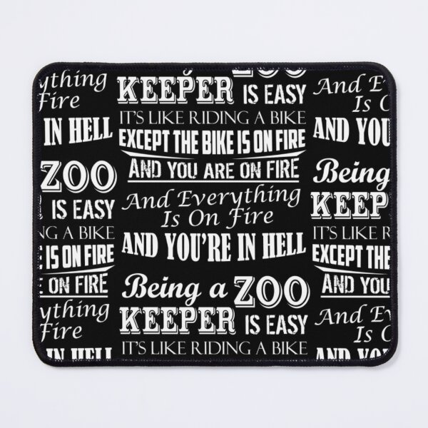 Item preview, Being A Zoo Keeper designed and sold by aryagiri.