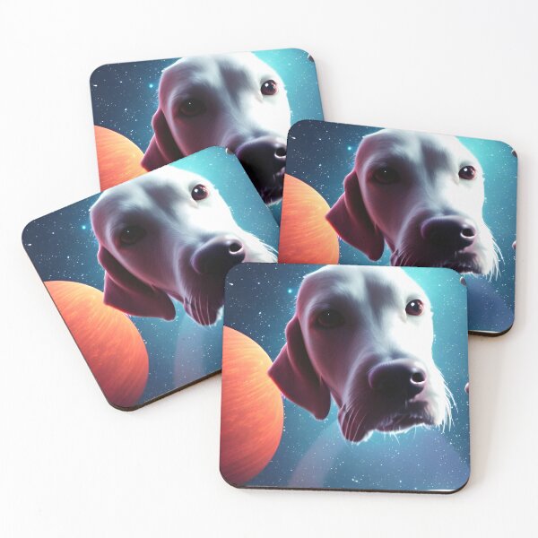 Item preview, Dogs Are From Outer Space Design Artwork designed and sold by StickerBird.