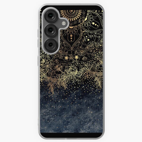 Item preview, Blue Gold Mandala Floral designed and sold by InovArtS.